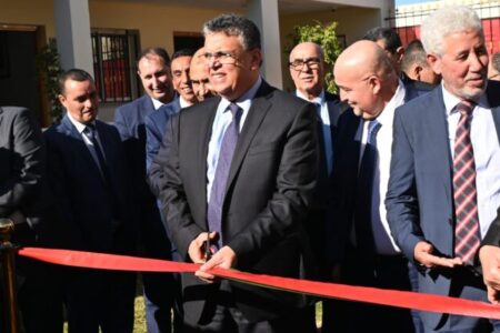 Minister of Justice inaugurated the regional annex directory at the court of appeal in Taza