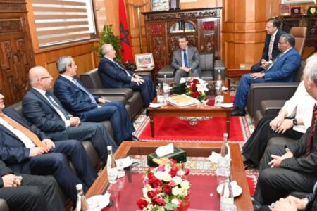 Reinforcing joint cooperation .. Minister Abdellatif Ouahbi received a high-level judicial delegation from the Turkish court of cassation
