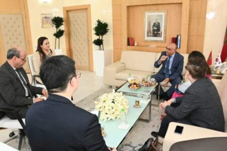 Minister of Higher Education, Scientific Research and Innovation received a South Korean delegation