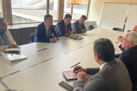 Minister of Justice held a fruitful meeting with Palestine Foreign Affairs Minister