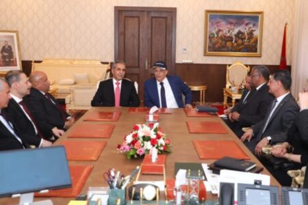 Minister of Justice received President of the Iraqi  Higher Judiciary Council