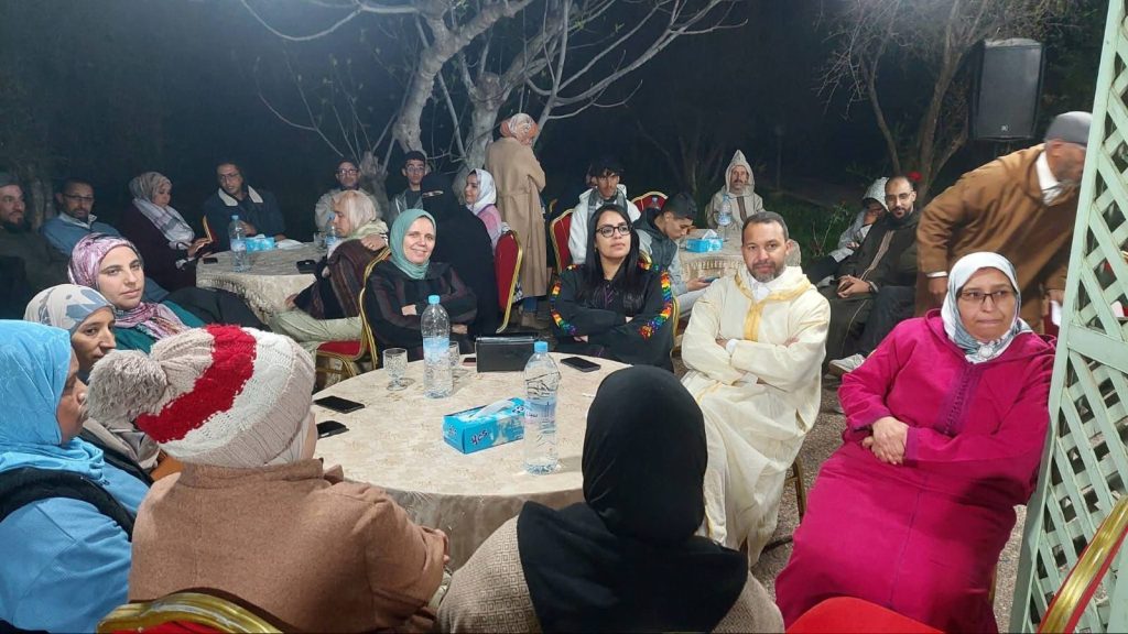 أمسية شعرية رمضانية تجمع مناضلات ومناضلي البام بآيت أورير في لقاء تواصلي متميز