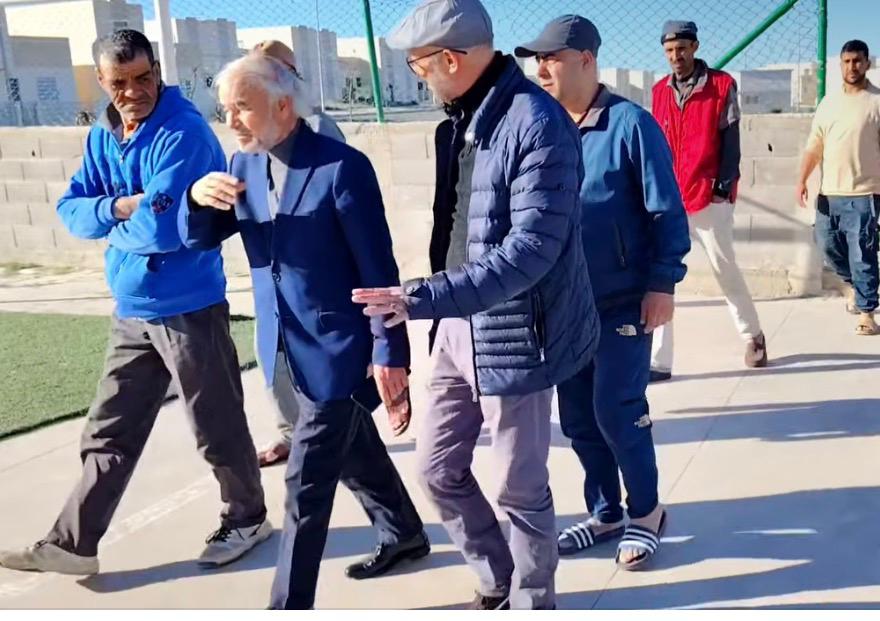 حدوش يتفقد ميدانيا أوضاع عدد من الأحياء بمدينة وجدة