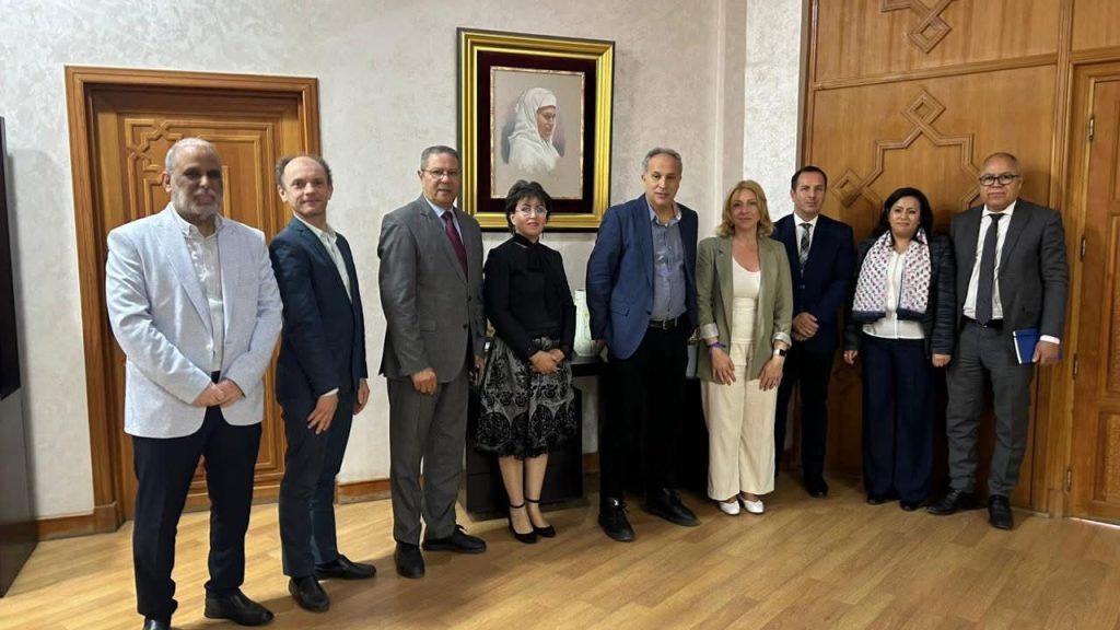 سمير كودار يستقبل فلورانس بورتيللي لتعزيز التعاون الثقافي بين مراكش- آسفي وÎle-de-France