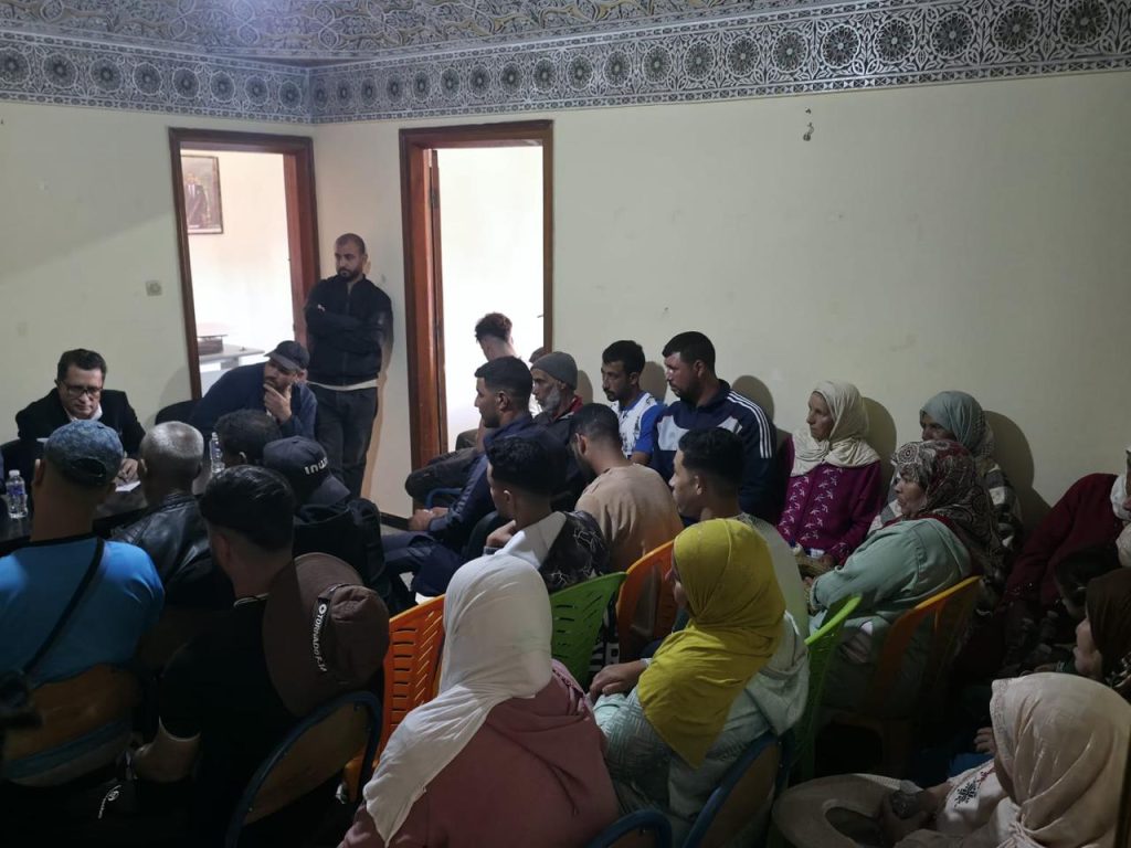 لقاء الصبيحي مع ساكنة بدوار البجيجيين يرصد الأولويات في التعليم والماء والبنية التحتية