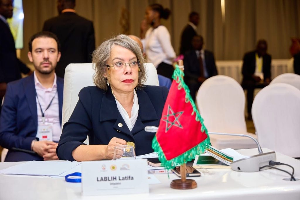 لومي .. لطيفة لبليح تمثل مجلس النواب في مؤتمر برلماني إفريقي وتستعرض الإصلاحات الكبرى للمملكة