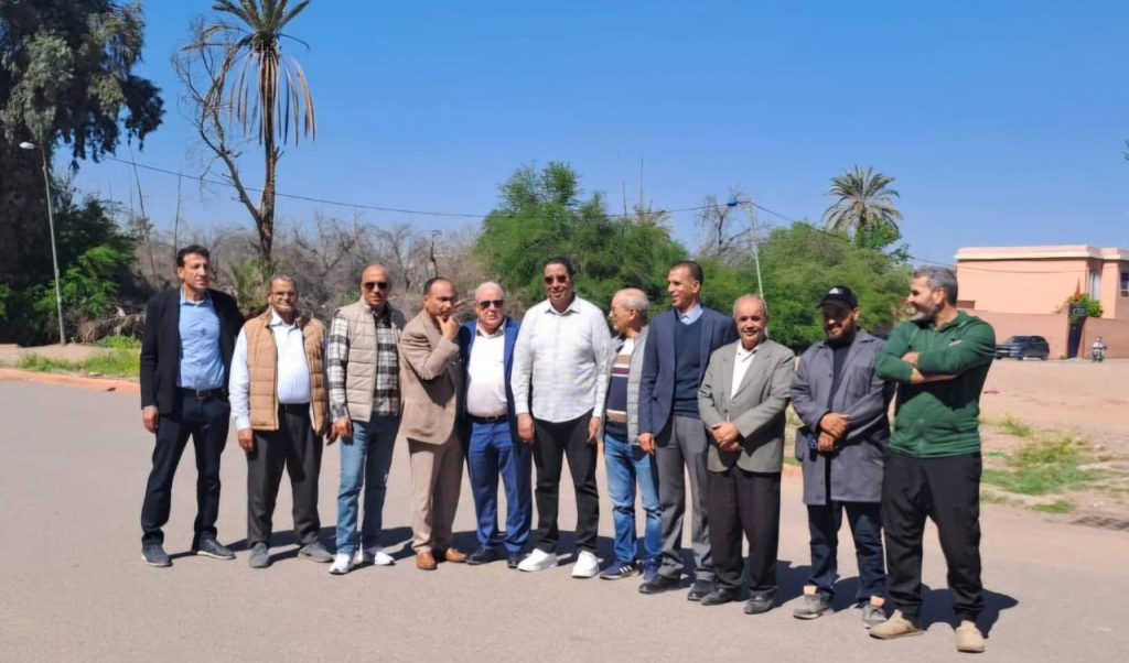 المنصوري تتابع أوراش التأهيل الحضري بمراكش وحنيش يقف على تقدم أشغال المحاميد