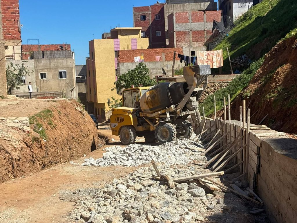 انطلاق أشغال تهيئة واد سيدي بوغابة لتقليص مخاطر الفيضانات بالمضيق- الفنيدق