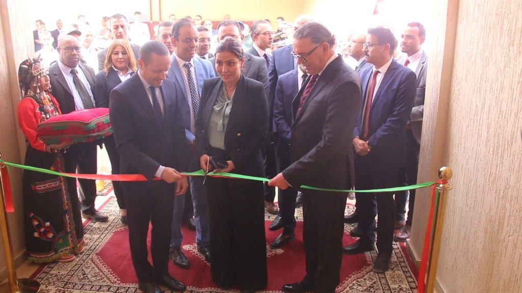 إيمان لماوي تشارك في إعطاء انطلاقة خدمات مراكز صحية قروية بجماعة أزناگن