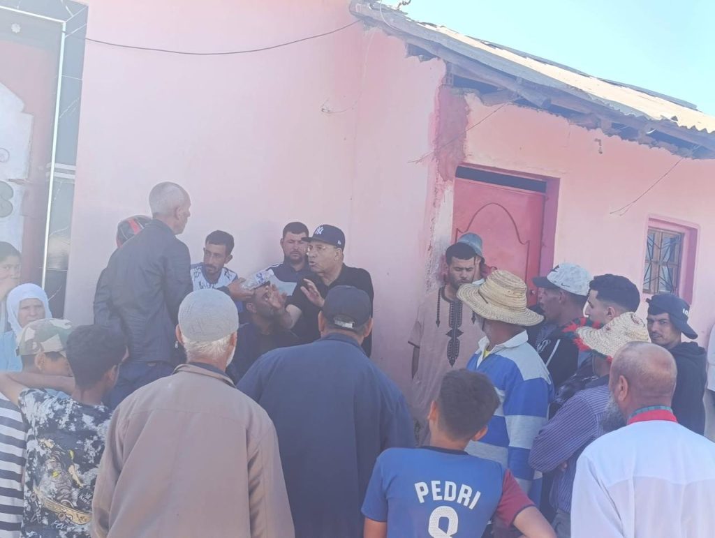 حماني يقف ميدانيا على معاناة ساكنة دوار البجيجيين بريصانة الشمالية