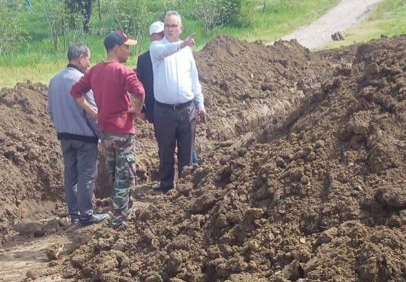 زيارة ميدانية بتمزكانة لتتبع مشروع بناء مدرسة الفريشة الجديدة بثمانية أقسام