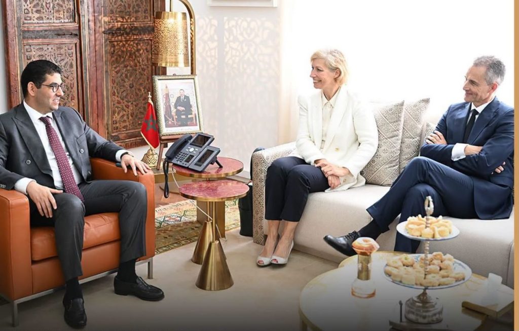 تعزيزا للتعاون والشراكة.. محمد المهدي بنسعيد يستقبل رئيسة معهد العالم العربي بباريس