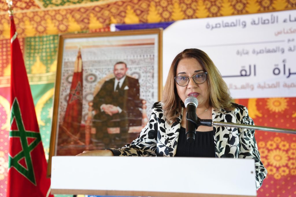 تاهلة .. فاطمة سعدي تستعرض مسار تمكين المرأة وإصلاحات قطاعية وتؤكد مركزية العدالة المجالية والأثر المباشر للسياسات العمومية