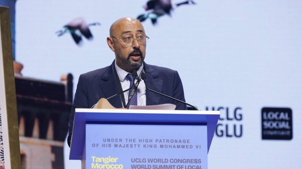 منير ليموري من المؤتمر العالمي بطنجة: جيل جديد من الخدمات العمومية المحلية رهان الحكومات الترابية لبناء مدن أكثر استدامة وإنصافا