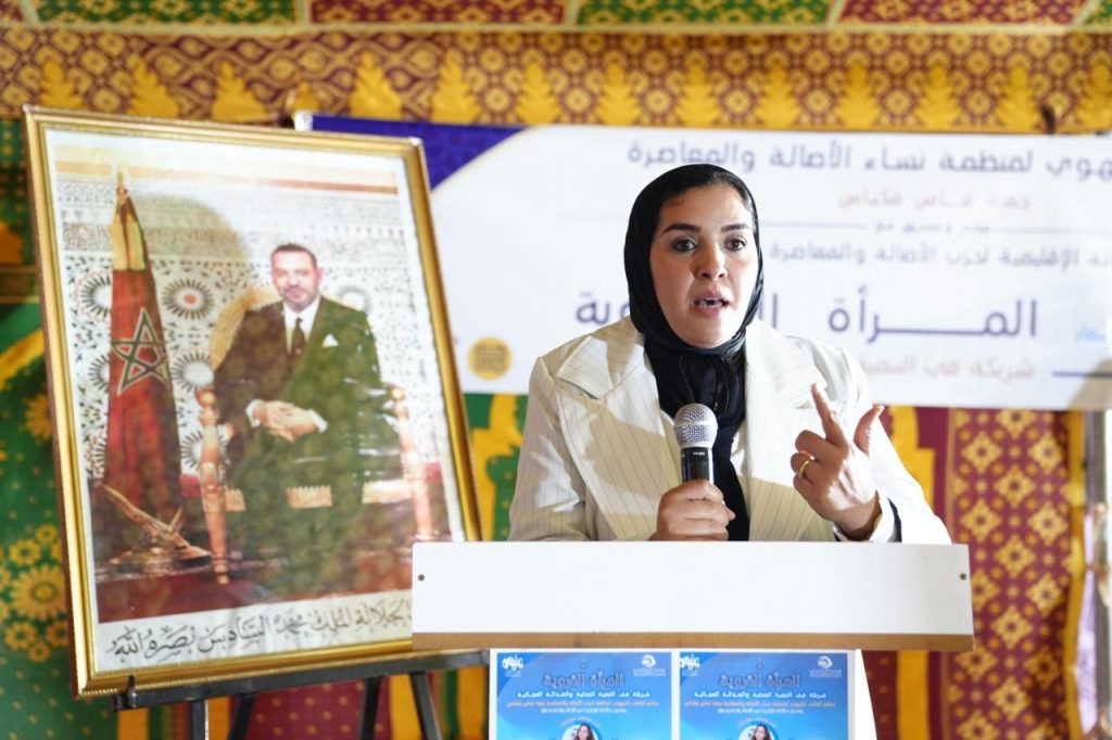 من تاهلة.. خديجة أدرية تؤكد: التنمية الحقيقية لا تبنى دون إشراك المرأة القروية