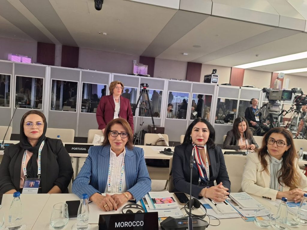 بلغراد .. نادية بزندفة وحنان أتركين تشاركان في أعمال “المؤتمر العالمي للنساء البرلمانيات”