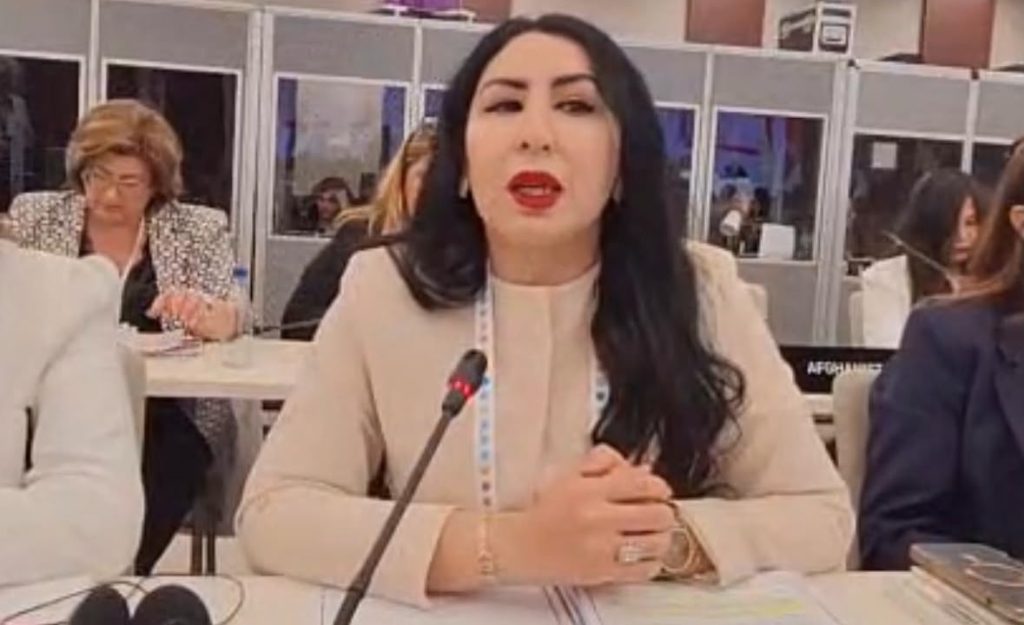 حنان أتركين تدعو من بلغراد إلى مواجهة العنف السياسي والرقمي ضد النساء وتعزيز مشاركتهن في صنع القرار