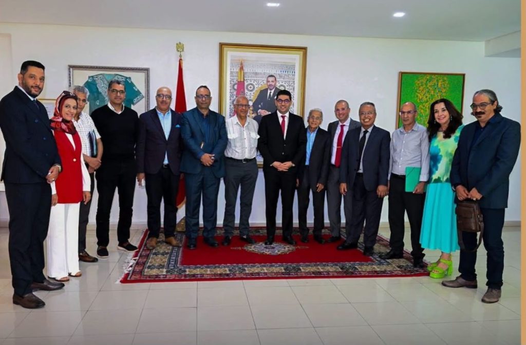 بنسعيد يستقبل اللجنة الوطنية للإشراف والتوجيه البيداغوجي الخاصة بمعاهد الموسيقى والفن الكوريغرافي