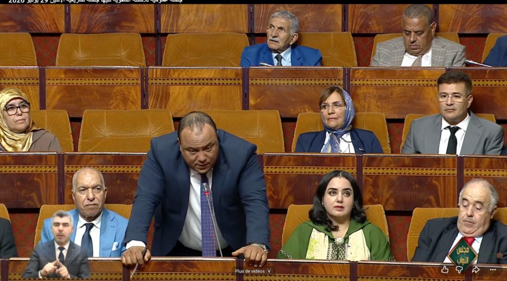 بوكطاية يطالب بإنصاف المناطق النائية من مشاريع بناء وتأهيل المساجد ويطالب بالتعجيل بإحداث مسجد بجماعة مول البركي