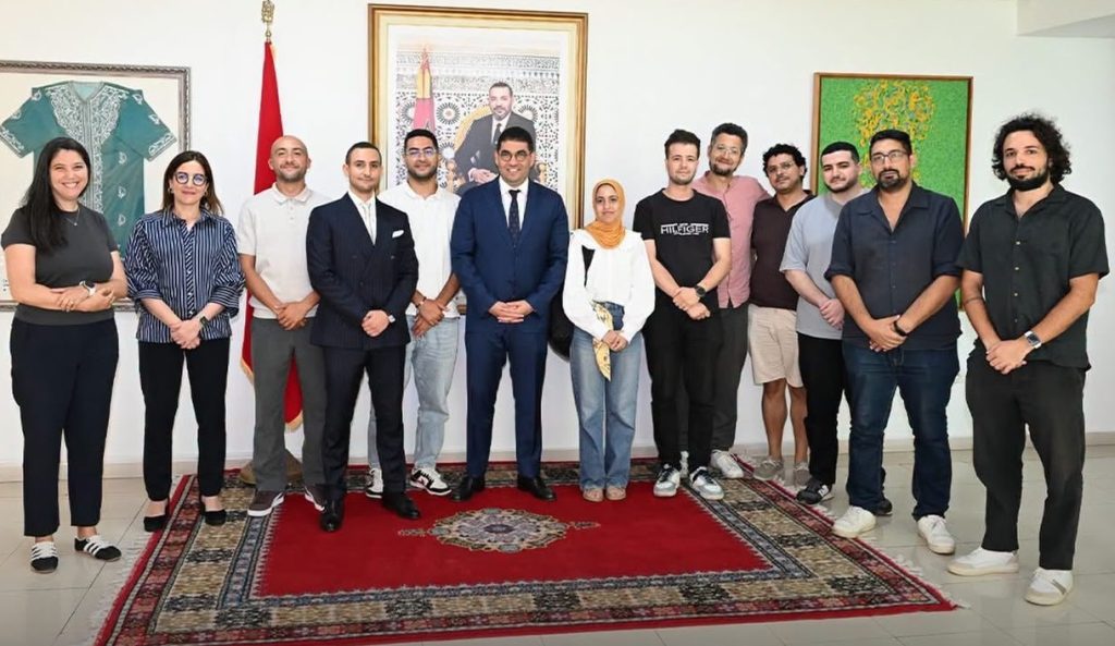محمد المهدي بنسعيد يستقبل ممثلي استوديوهات تطوير ألعاب الفيديو المغربية