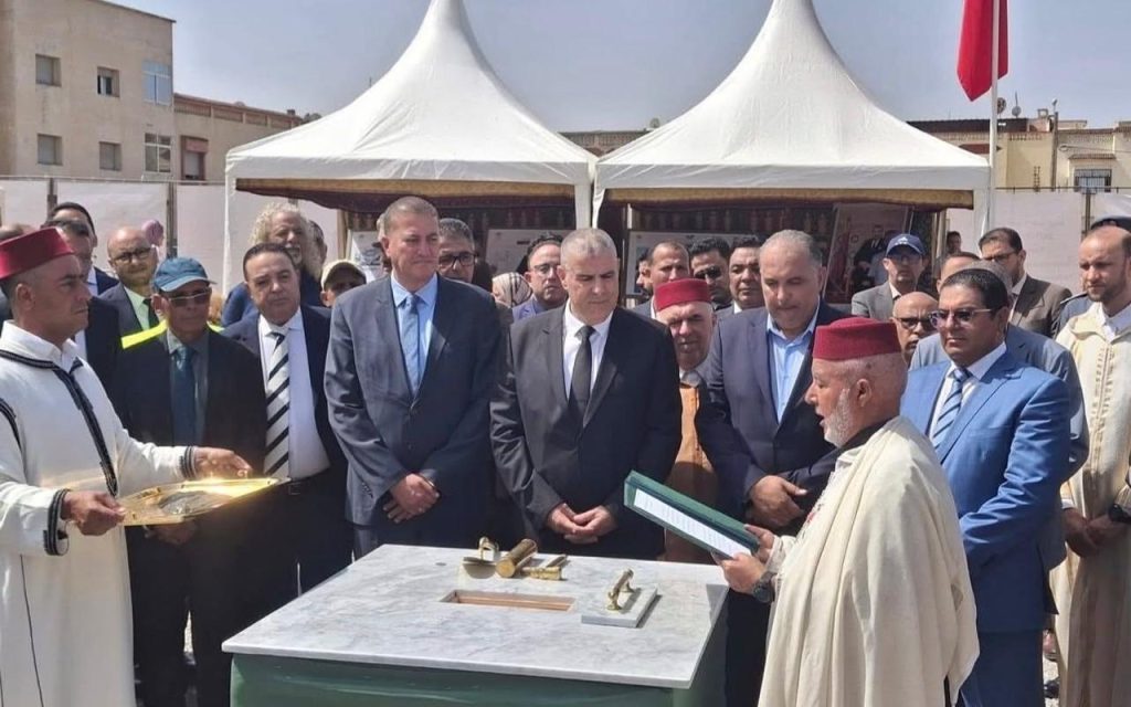 إعطاء انطلاقة أشغال إنجاز حاضنة للمقاولات بسيدي يحيى الغرب لدعم ريادة الأعمال وتشجيع الاستثمار