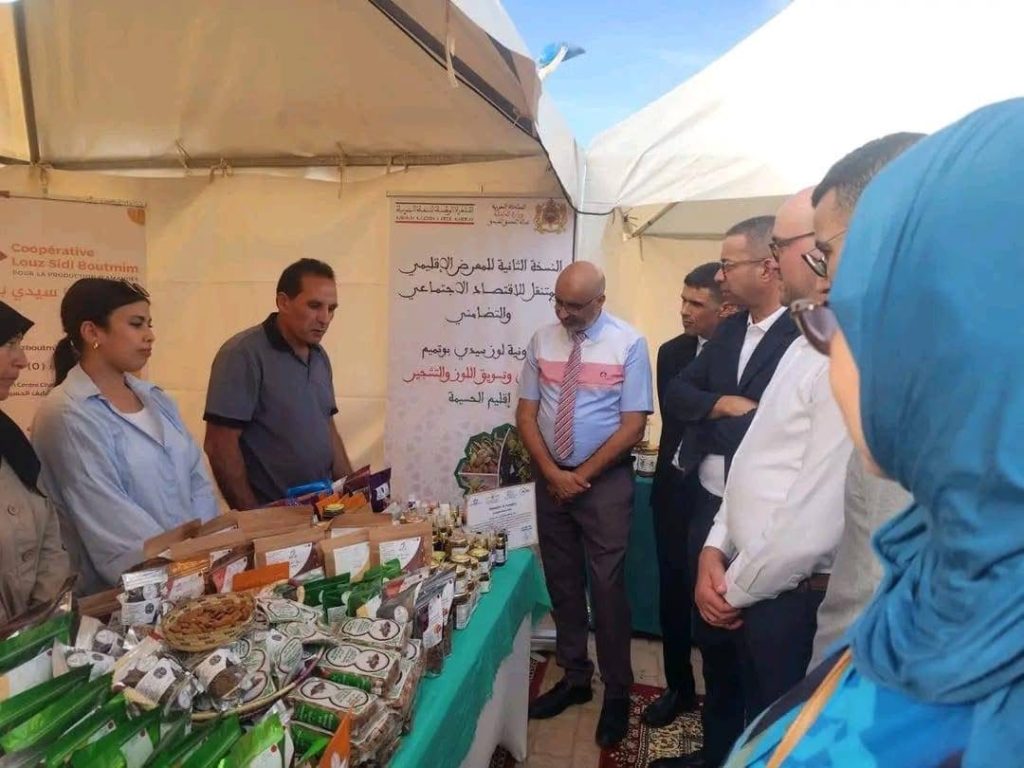 أحمد حلحول يحضر افتتاح المعرض الإقليمي المتنقل للاقتصاد الاجتماعي والتضامني بالمضيق
