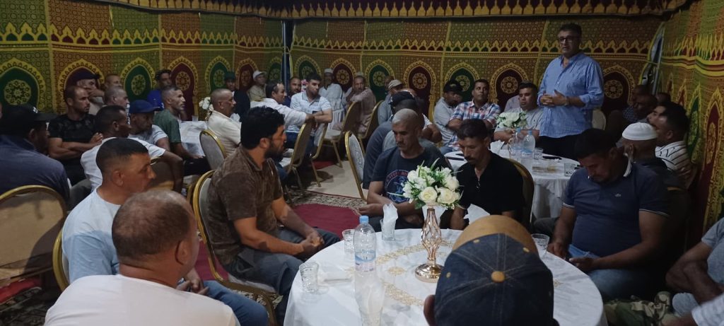 لقاء تواصلي للبام بأولاد أحسين يضع مشاكل الساكنة وتطلعاتها في صلب النقاش