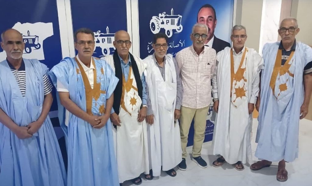 جهة الداخلة وادي الذهب .. الخطاط ينجا يواصل دينامية الاستقطاب والتعريف بالمشروع المجتمعي للبام