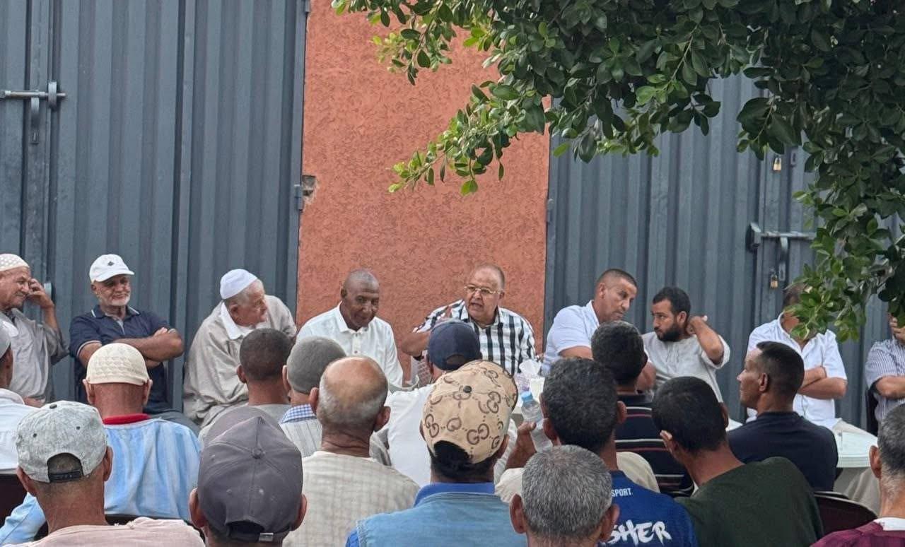 Meeting with Youth in Zmran