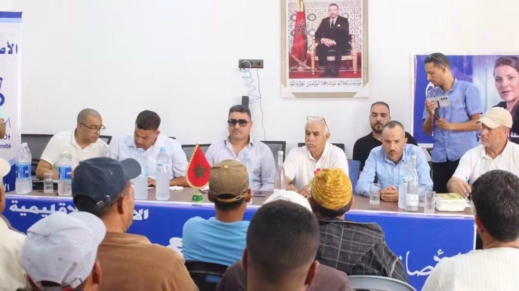 انتخاب كمال القلولي أمينا محليا وسارة أبو العلى منسقة لمجموعة عمل منظمة الشباب بجماعة تكاط