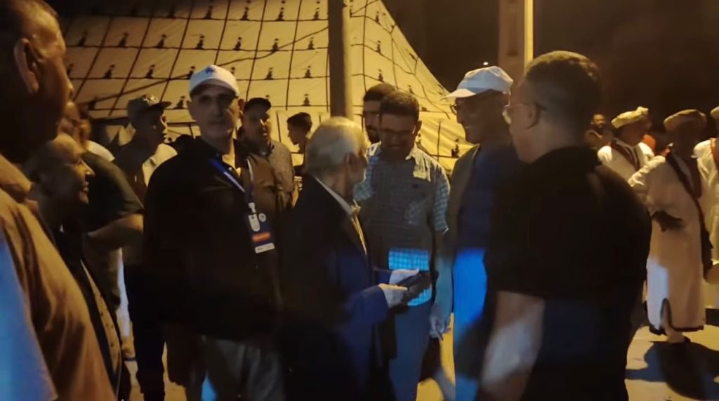 حدوش والحضوري يقودان “الجرار” في محطة انتخابية حاشدة بفلاج الشعوف