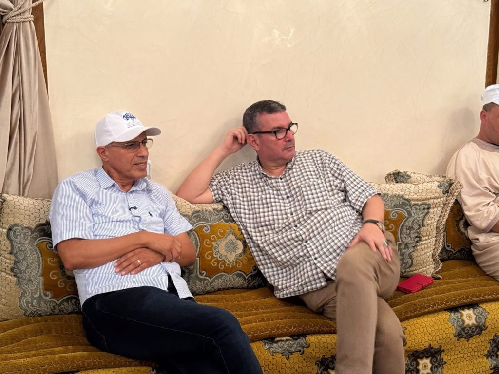 الفاريسي يواصل تحركاته الانتخابية بأشتوكة أيت باها ويلتقي ساكنة أيت واكمار