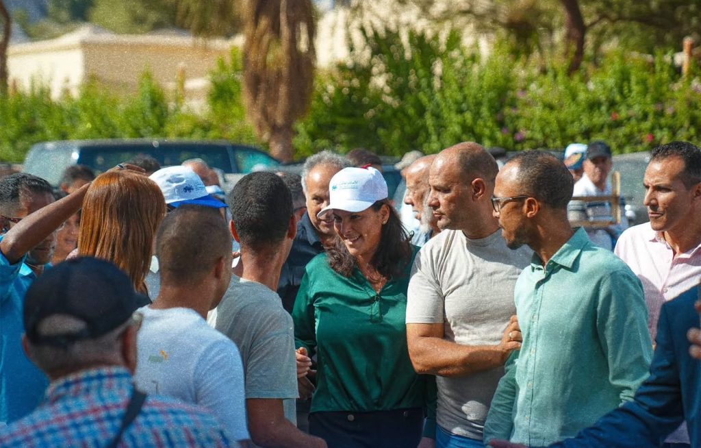 سيدي يوسف بن علي .. المنصوري تطلق حملتها الانتخابية من الميدان وتضع القرب من المواطن في الواجهة