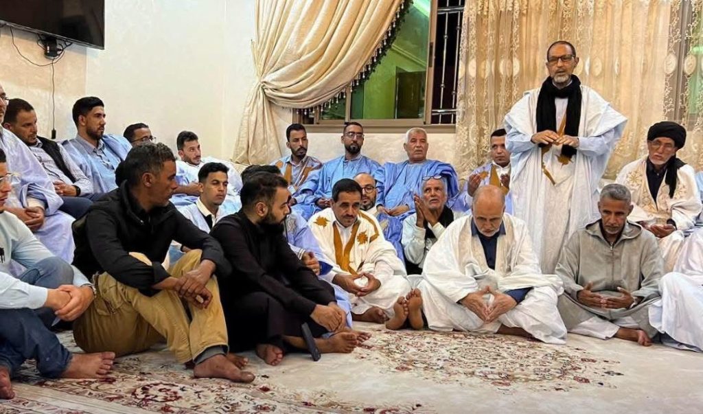 أدبدا يعقد لقاء تواصليا مع أبناء قبيلة ايتوسى بمدينة بوجدور