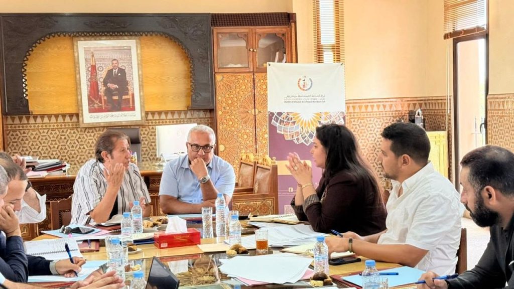 شميس يترأس اجتماع لجنة تتبع برنامج التكوين بالتدرج المهني بجهة مراكش آسفي