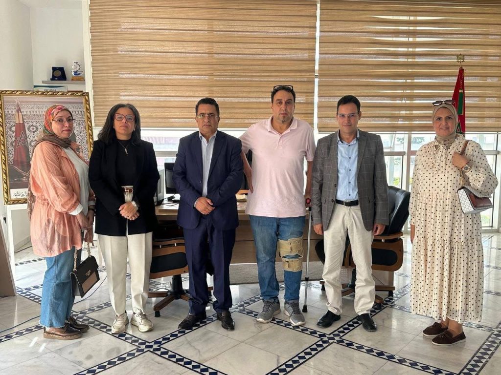 عبد المومن الصبيحي يتعهد بمواكبة تلاميذ “لويس فيفيس” بالعرائش إلى حين استكمال أشغال الترميم