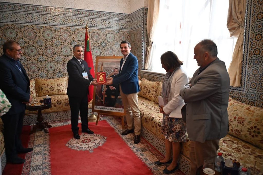 الإدريسي يستقبل عمدتي قرطبة ودوبروفنيك لتعزيز التعاون في مجال التراث التاري